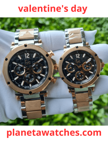 pack couple montres Gc Guess Collection Y53005G2MF