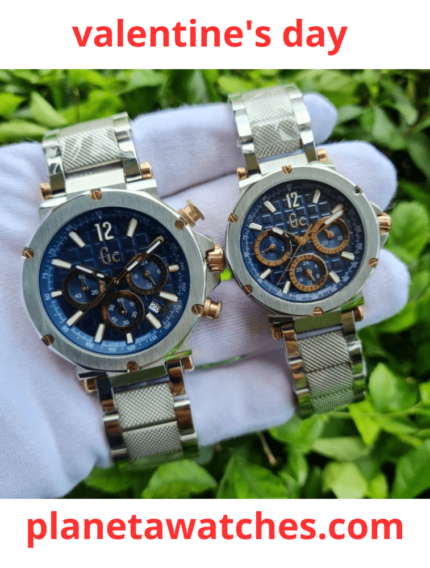 pack couple montres Gc Guess Collection Y53005G2MF